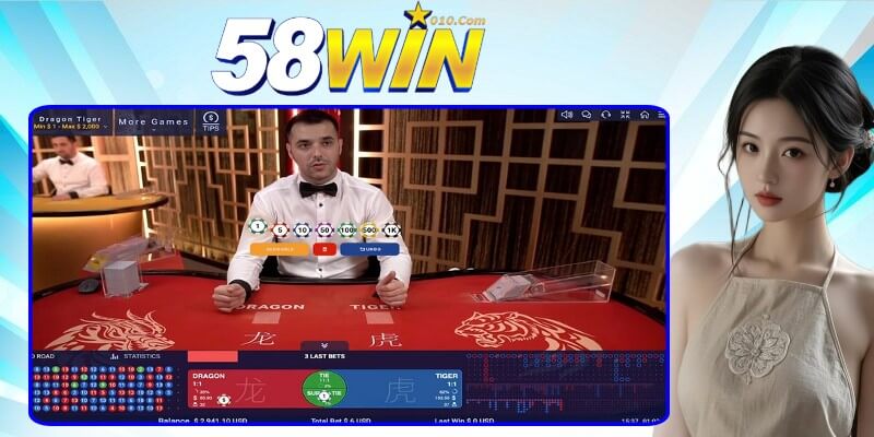 Rồng Hổ là game cần chọn một trong ba cửa